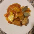 El cooksnap de Carolina Tambussi cuando hizo Chorizos a la pomarola.