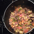 El cooksnap de Esther Gutierrez cuando hizo Bistec a la mexicana.