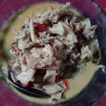 Cooksnap dari Dinna untuk resep Sayur Jantung Pisang Santan Bumbu Iris