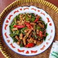 Cooksnap dari Nay's Kitchen untuk resep Tumis Daun Melinjo Tempe Teri