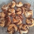 El cooksnap de @cocina_en_casa.cs cuando hizo Caracolas de hojaldre con Nutella.