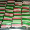 Cooksnap dari Dewii Fatimatus Sya'diah untuk resep Kue Lapis Pelangi