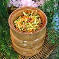 Cooksnap Salina Jalaludin semasa beliau membuat Kerabu Mangga Ikan Keli Crispy.