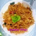Areeba Khan's cooksnap of when they made Masalaydaar noodle.