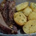 El cooksnap de Pao cuando hizo Carne y papas al horno.