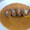 El cooksnap de Guiyermo Martinez cuando hizo Paupietas de ternera rellenas de verdura.