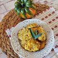 il Francesca Simona Naselli quando ha preparato Frittelle di zucca con aromi