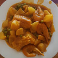 El cooksnap de MariCarmen Ariza cuando hizo Patatas con bacalao y gambas.