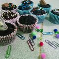richard amores's cooksnap of when they made Chocolate Cupcakes with Pomegranate Cream Cheese Frosting.