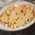 El cooksnap de Azul Tuca cuando hizo Budín de avena con manzana y pera.