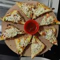 Minaxi Bhatt's cooksnap of when they made Cheese toast.