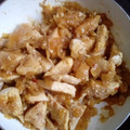 El cooksnap de Ana H Cardona cuando hizo Pollo con nueces y cebolla caramelizadas.