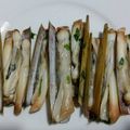 El cooksnap de La Cocina De Cata cuando hizo Navajas a la plancha con picada de ajo y perejil.