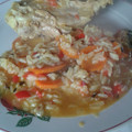 El cooksnap de carolina bombig cuando hizo Pollo con arroz todo en la misma olla! Muy pero muy sabroso!! Facilísimo!!.