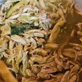 El cooksnap de Diana Rios cuando hizo Pollo en Salsa Verde con Calabazas.