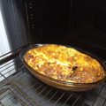 El cooksnap de Flor Argentina cuando hizo Pastel de calabacín, berenjenas y queso.