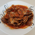 El cooksnap de Sònia Castillo Rodríguez cuando hizo Almejas a la marinera.