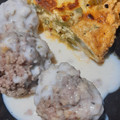 El cooksnap de Sol Paez cuando hizo Albóndigas con papá y salsa blanca.