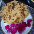 Mamta Bhatia's cooksnap of when they made Khasta roti.