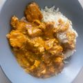 El cooksnap de Ramón Esteban López cuando hizo Pollo al curry con leche de coco.