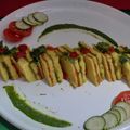 Valu Pani 's cooksnap of when they made સેન્ડવીચ ઢોકળા (Sandwich Dhokla Recipe In Gujarati).