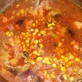El cooksnap de Mariana Uzcudun cuando hizo Aguadito de Atún (en conserva).