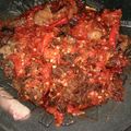 Cooksnap dari Idayu Dwinitasari untuk resep Dendeng Balado Basah