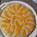El cooksnap de Johanna Brustia cuando hizo Tarta de durazno y crema pastelera súper fácil!!.