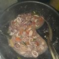 Cooksnap dari Hanny Utami untuk resep Cumi hitam (bumbu iris)