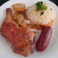 El cooksnap de Teresita Felíz cuando hizo Pollo a la cerveza.