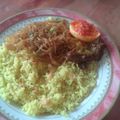 Cooksnap dari Nhovarini untuk resep 141. Nasi Kuning Rice Cooker