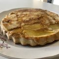 El cooksnap de Paula Revetria cuando hizo Torta de manzana light.