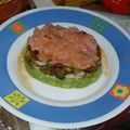 El cooksnap de crizty_perez cuando hizo Tartar de aguacate y salmón ahumado.