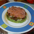 El cooksnap de crizty_perez cuando hizo Tartar de aguacate y salmón ahumado.