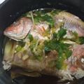 Cooksnap dari yuli untuk resep Chinese steamed fish (ikan ekor kuning kukus)