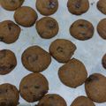 Cooksnap dari mila hayati untuk resep Crunchy Chocolate Chip Cookies - Famous Amos Style
