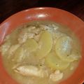 El cooksnap de juan Anónimo cuando hizo Rodajas de merluza con patatas al vino blanco.