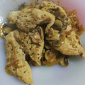 El cooksnap de Espe Sahuquillo Zarcos cuando hizo Pechuga de pollo en salsa con champiñones.