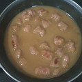 El cooksnap de Montse Gar cuando hizo Salchichas al vino tinto.