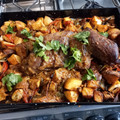 El cooksnap de Raúl Bellomusto cuando hizo Colita de Cuadril a la mostaza con Barbacoa al horno.