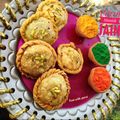 Parul Manish Jain का कुकस्नैप जब उन्होंने रसीली केसर चन्द्रकला गुझिया (rasili kesar chandrakala Gujhia) बनाया था।