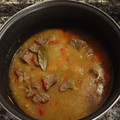 El cooksnap de Rocio Castañeda cuando hizo Ternera a la jardinera.
