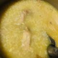 SpottedByD's cooksnap of when they made Turmeric Arroz Caldo - Chicken Congee | Filipino rice porridge.