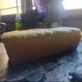 El cooksnap de Noelia Bravo cuando hizo Budín de vainilla y limón.