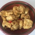 Sami Saqib's cooksnap of when they made White Chicken Karahi.