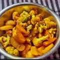  ~Sushma Mishra Home Chef का कुकस्नैप जब उन्होंने आलू गोभी भुजिया (aloo gobi bhujia recipe in Hindi) बनाया था।