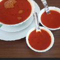 Jigna Patel's cooksnap of when they made ગાજર બીટ અને ટામેટા નું સૂપ (Gajar Beetroot Tomato Soup Recipe In Gujarati).