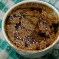El cooksnap de Ginger. cuando hizo Mug cake de chocolate!.