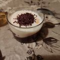 El cooksnap de Rut Borillo cuando hizo Panacota de chocolate con naranja.