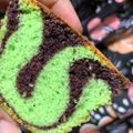 Cooksnap dari rizka novitasari untuk resep Bolu Ketan Hitam Pandan 🌻